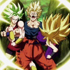 Caulifla & Kale vs Goku