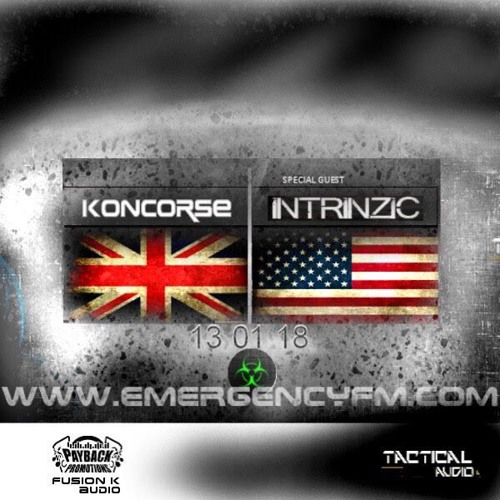 koncorse afternoon bass session intrinzic guest mix 01 - 13 - 2018