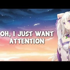 Attention - Nightcore - Girl Version