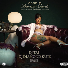Bartier Cardi (Jersey Club Version) - DJ Taj & DJ Diamond Kuts