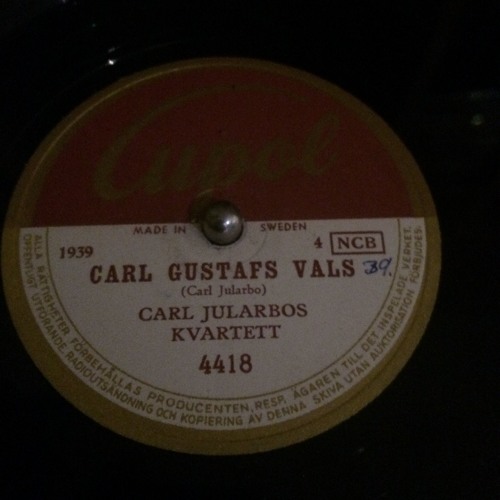 Carl Gustafs Vals - Carl Jularbos Kvartett 1950