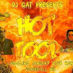 DJ GAT - HOT TOOL DANCEHALL JUGGLING [RAW ]