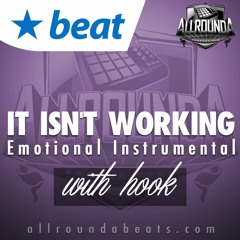 Instrumental With Hook - IT ISN'T WORKING - (Jhene Aiko Type Beat by Allrounda)