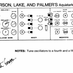 Behringer D - ELP Minimoog Patch