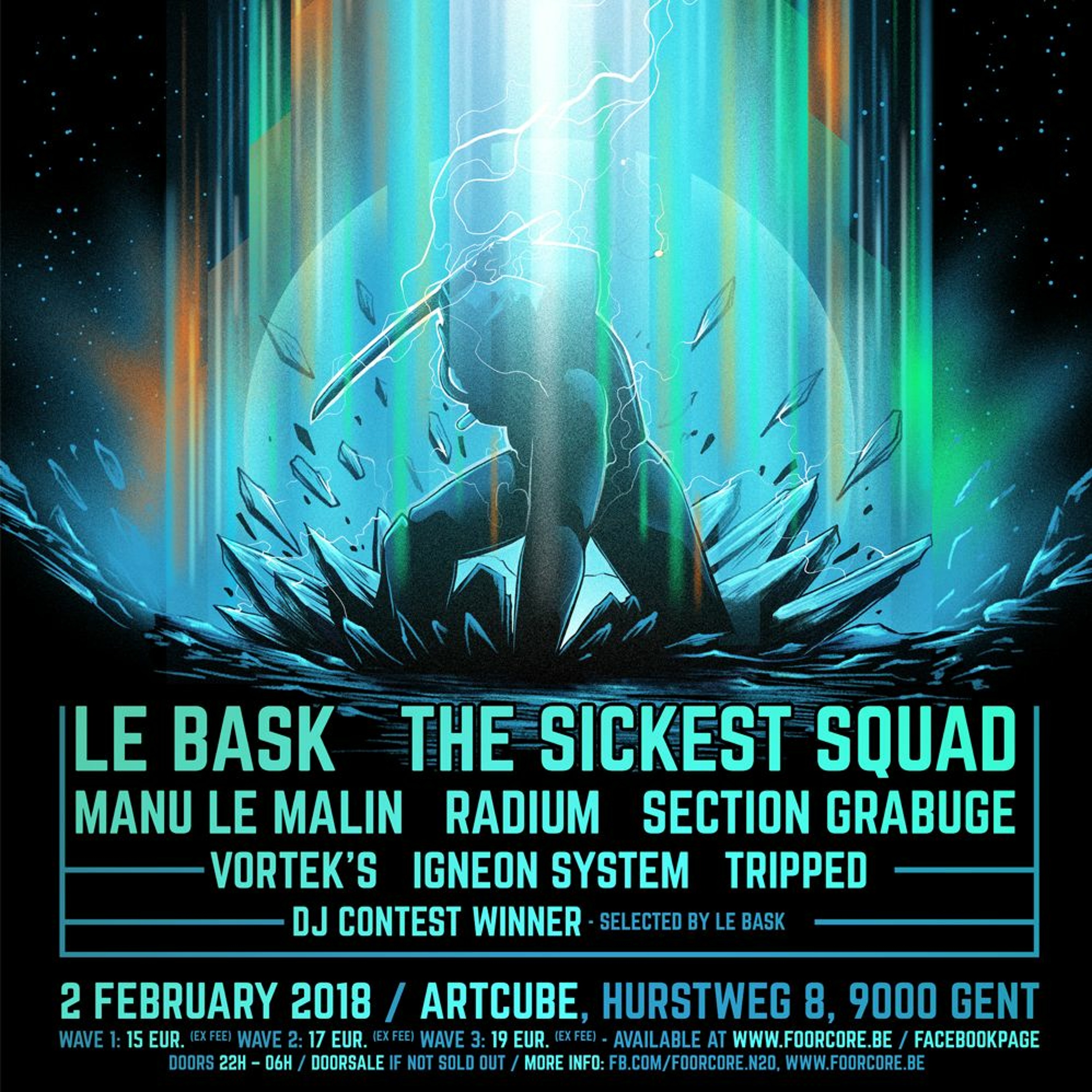 FOORCORE invites Le Bask & Friends - Contest - HekTeka episode artwork
