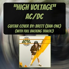 High Voltage - AC/DC - Guitar Cover -  w/full band backing track