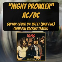 Night Prowler - AC/DC - Guitar Cover - w/full band backing track