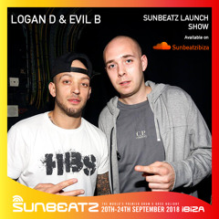 LOGAN D & EVIL B - SUNBEATZ LAUNCH SHOW - #LOGANDLIVE