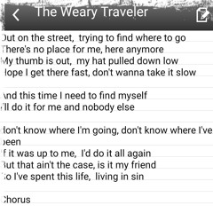 The Weary Traveler