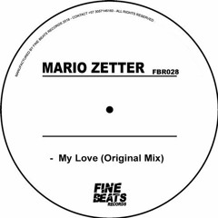 Mario Zetter - My Love ( Original Mix ) Sounncloud