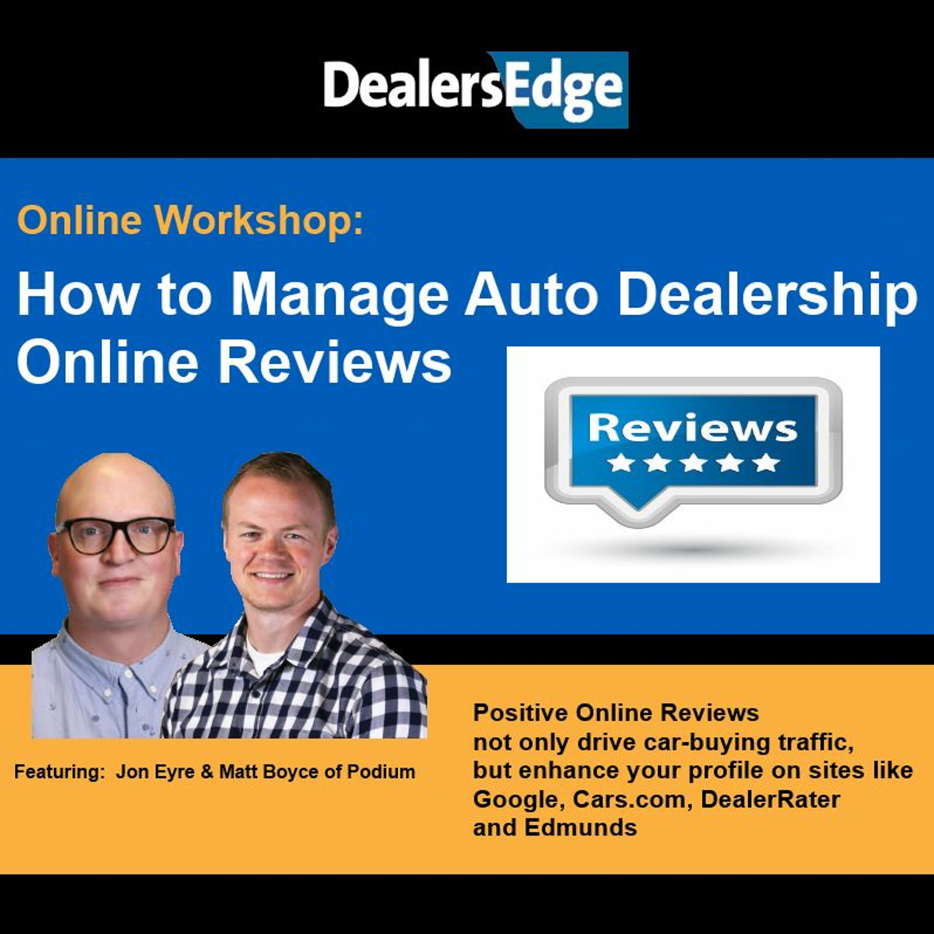 DealersEdge Q&A With Mike B