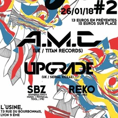 Sub #2 Playlist 26/01/2018 @ L'usine - Lyon