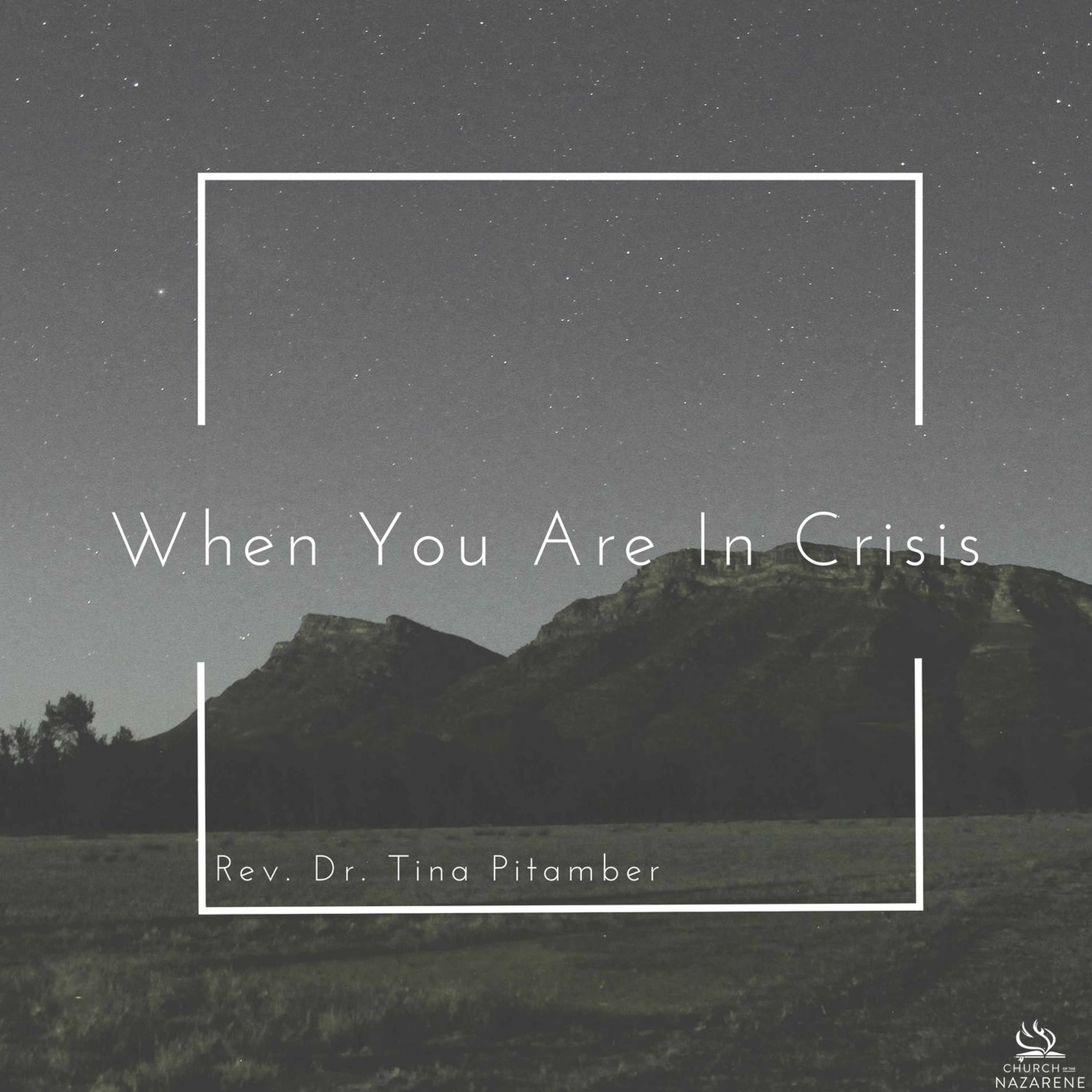 When You Are In Crisis - Rev. Dr. Tina Pitamber episode artwork