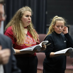 First rehearsal of Urinetown