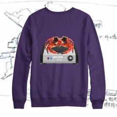 purple sweatshirt