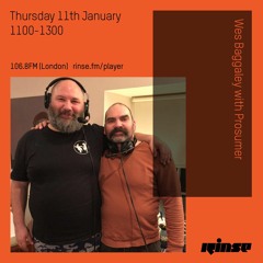 Wes Baggaley with Prosumer - 11th January 2018