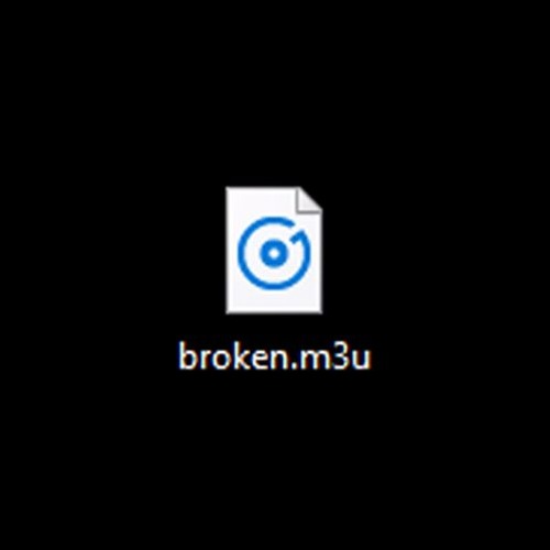 E:\broken.m3u