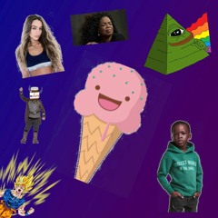 Oprah Winfrey Ice Cream Cone