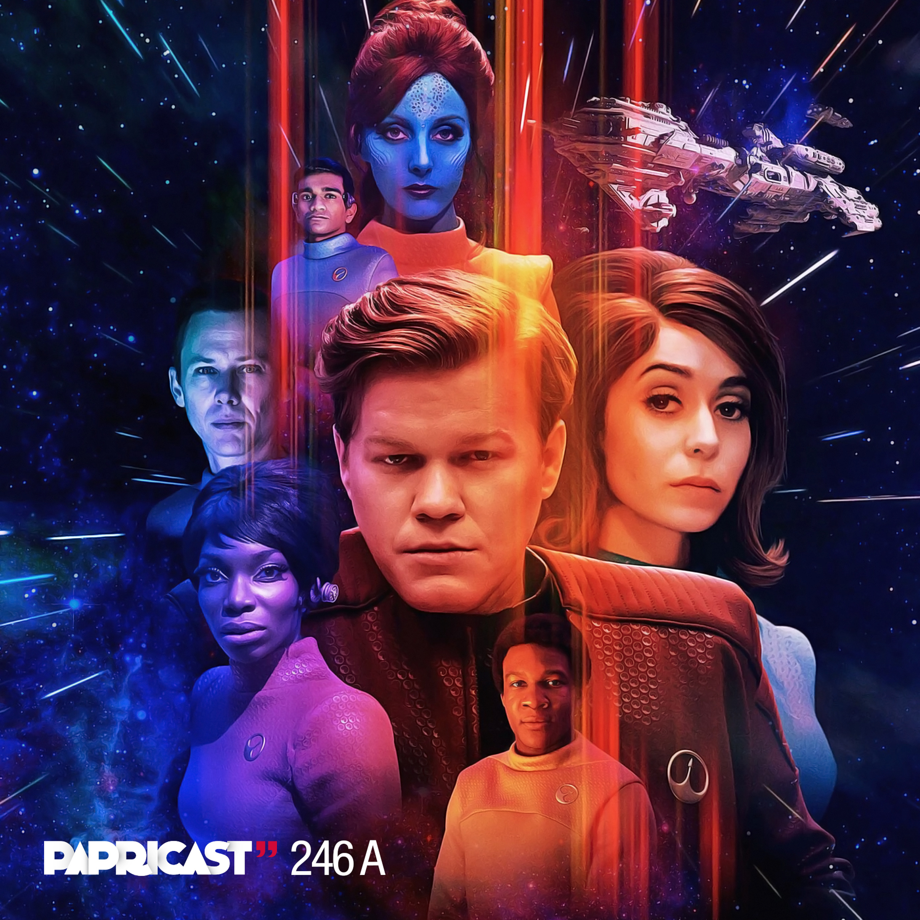 Papricast 246 A /// USS Callister episode artwork