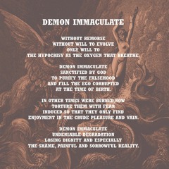 AMALEK - DEMON IMMACULATE