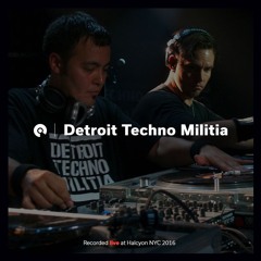 Detroit Techno Militia @ Halcyon Brooklyn 2016 (BE-AT.TV)