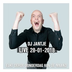 DJ JANJTE LIVE - Derde Donderdag Januari 2018