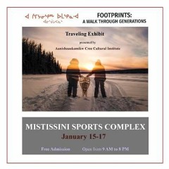 Sarah Pash, on Footprints, a Walk through Generations, travelling exhibit