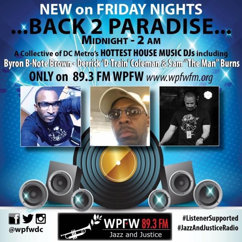 Speakeasy Disco on WPFW 89.3FM Back2Paradise - 1.19.18