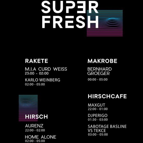 Curd Weiss & M.i.A. @SUPERFRESH! Die Rakete, Nürnberg 19.01.18