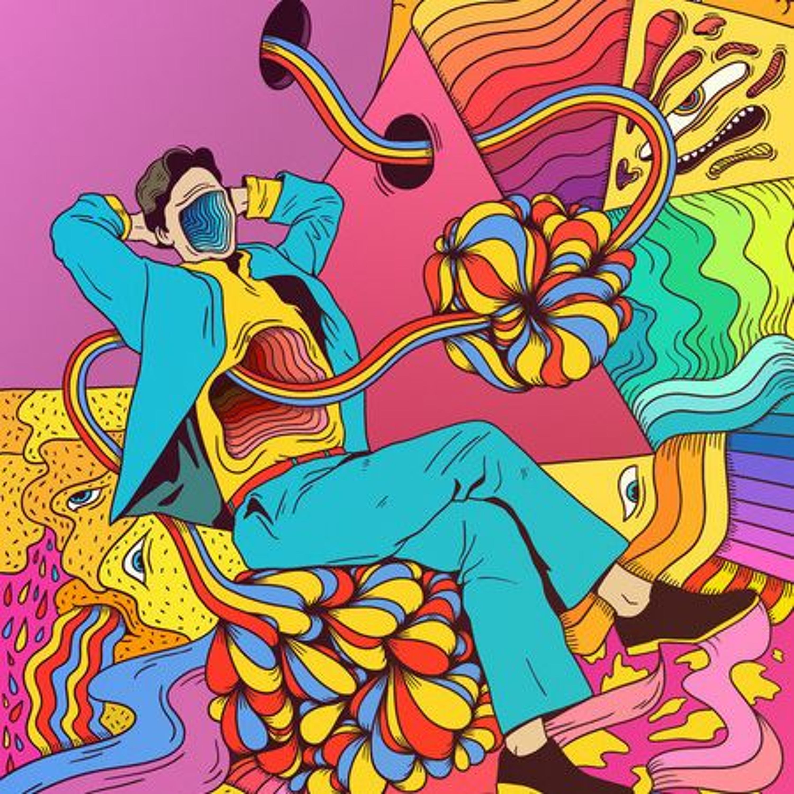 Psychedelic Neurofunk DnB episode artwork