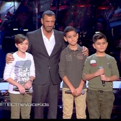the voice kids -  يمان قصار .. تيم الحلبي  .. زياد أمونة - موال + خطرنا علي بالك