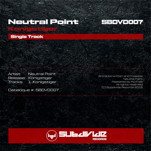 [SBDVD007] Neutral Point - Konigstiger
