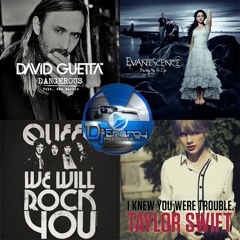 Queen Vs Evanescence, Taylor Swift, David Guetta Ft Sam Martin – Dangerous (by Djenergy)