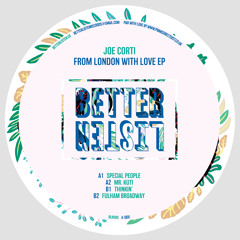 Premiere: Joe Corti - Special People [Better Listen Records]