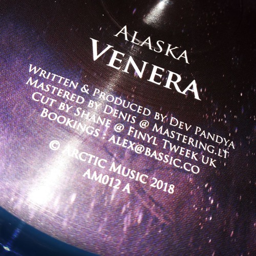 Alaska - 'Venera' - (Arctic Music 12" 012)