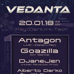 Alberto Darko @ Psylent Society: Vedanta 20.01.18