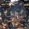 Cities DJ mix artwork - Electronic music tracklist cover image