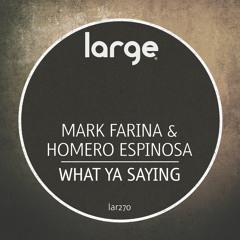 Mark Farina & Homero Espinosa | What Ya Saying Dub Mix