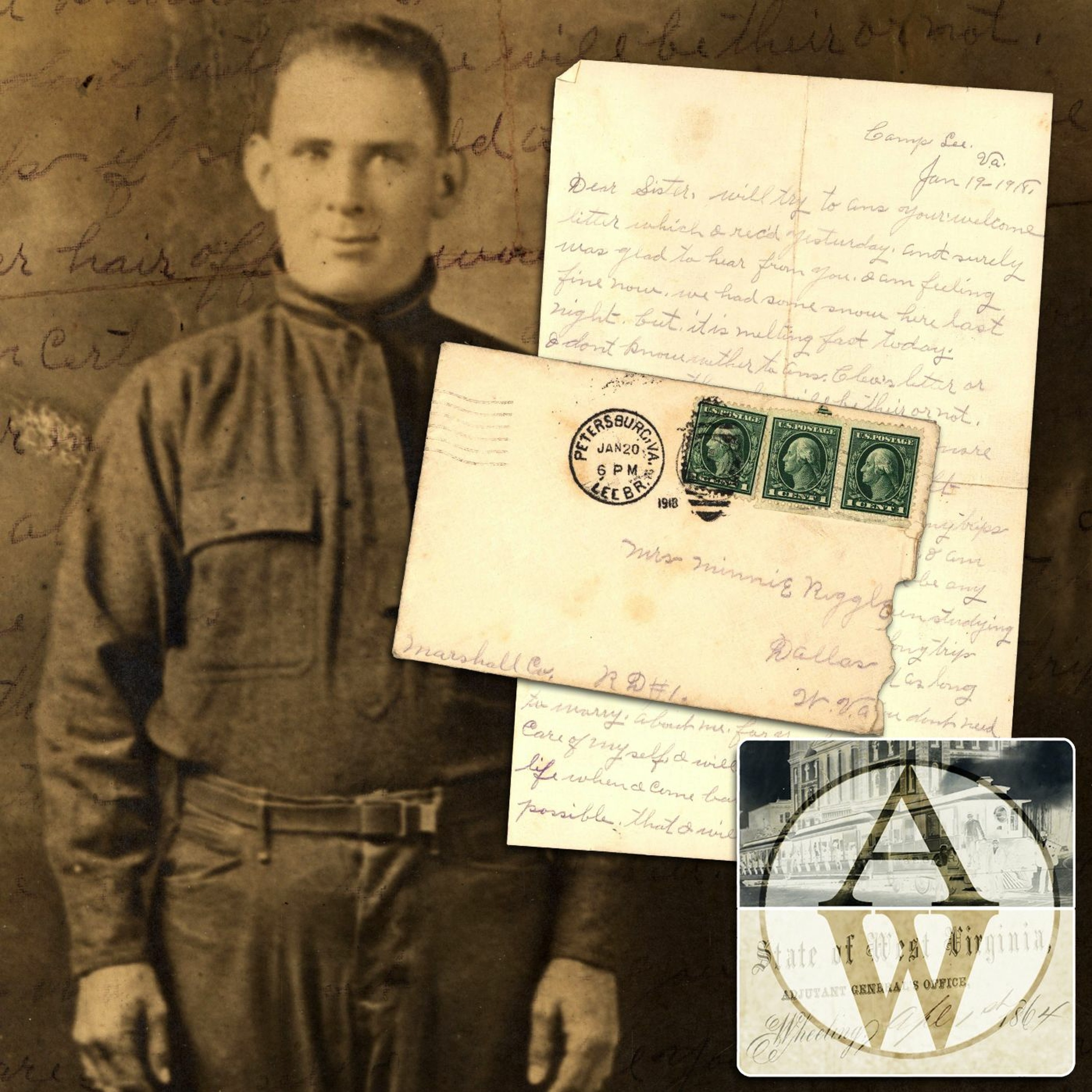 From Camp Lee to the Great War: The Letters of Lester Scott & Charles Riggle