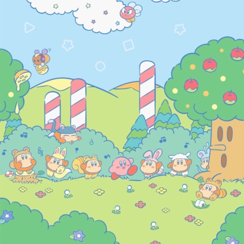 Planet Popstar - Kirby's Return to Dreamland / Kirby's Adventure Wii