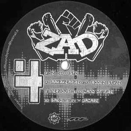 Nervous - Land Of Fire - out in vinyl ZAD 004 - Zad record-