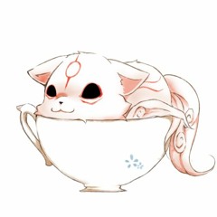 skittle likes to listen to music