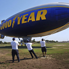 parked the blimp outside the bando