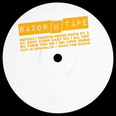PREMIERE: Martin Hayes - Easy Come Easy Go [Razor-N-Tape]