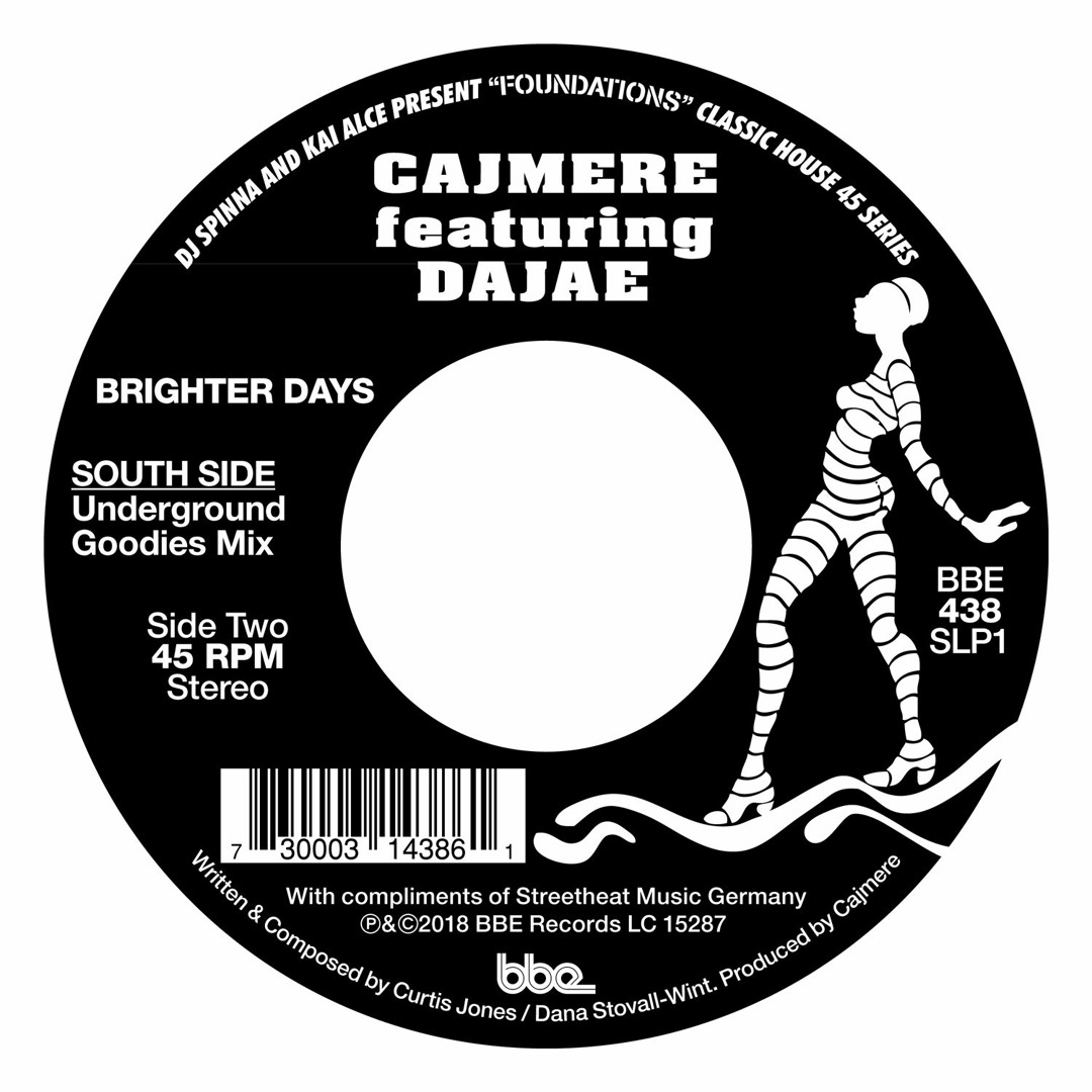 Stream Cajmere feat. Dajae - Brighter Days (Underground Goodies