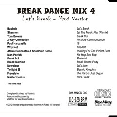 Www.discomixes.ru - Break Dance Mix 4 - Let's Break (Maxi Version)