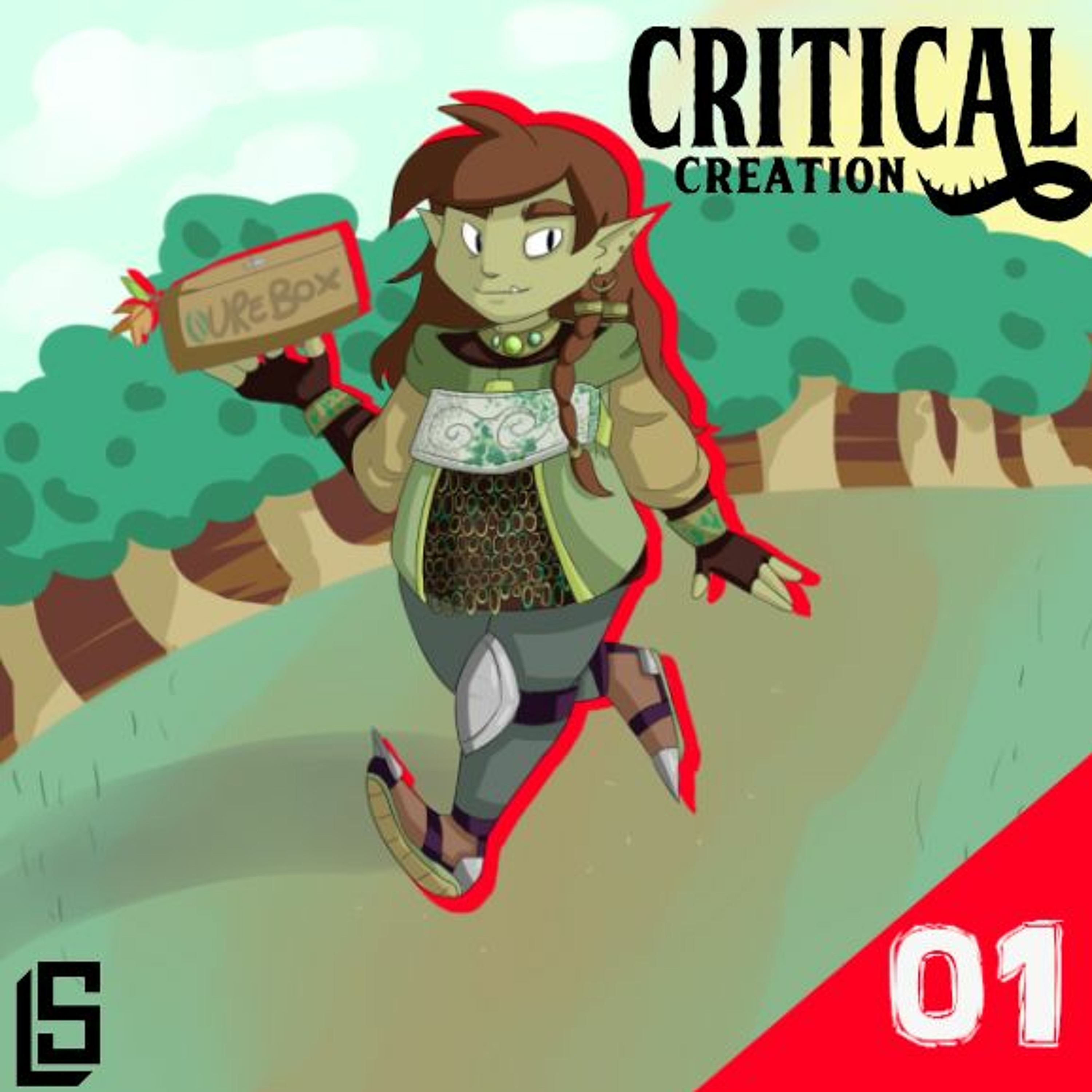 Critical Creation - 1 : Cici Ure the Half-Orc Druid episode artwork