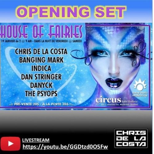 CIRCUS OPENING SET CHRIS DE LA COSTA