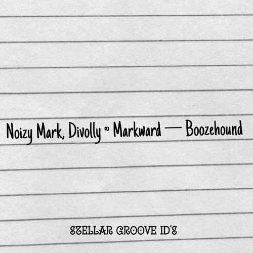 Noizy Mark, Divolly & Markward — Boozehound (Longer version)