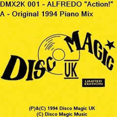 DMX2K 001 A - ALFREDO "Action!" Original 1994 Piano Mix - sample